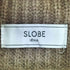 スローブイエナ SLOBE IENA ラクーン混ニュアンスオーバープルオーバー レディース