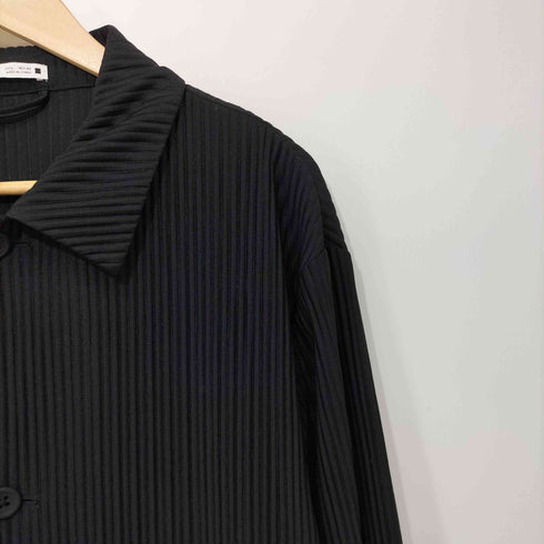 ザラ ZARA プリーツシャツジャケット メンズ import:L