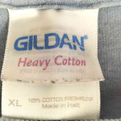 ギルダン GILDAN 00s 企業プリント 両面プリントS/Sカットソー メンズ import:XL