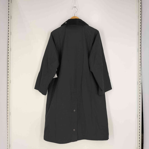 バブアー Barbour 別注 BURGHLEY バーレー ピーチスキン ノンオイル ステンカラーコート レディース 10