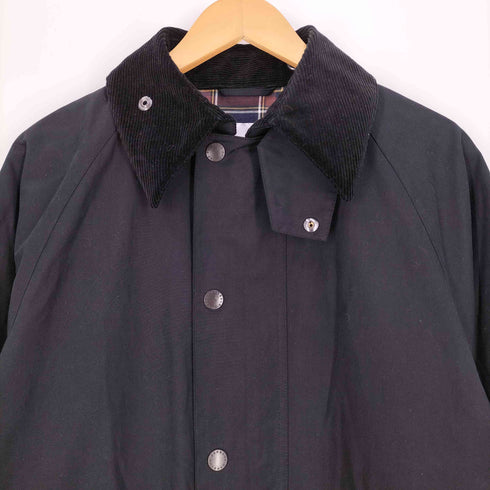 バブアー Barbour 別注 BURGHLEY バーレー ピーチスキン ノンオイル ステンカラーコート レディース 10