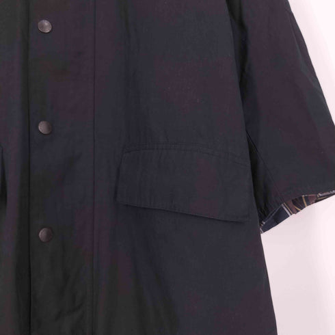 バブアー Barbour 別注 BURGHLEY バーレー ピーチスキン ノンオイル ステンカラーコート レディース 10