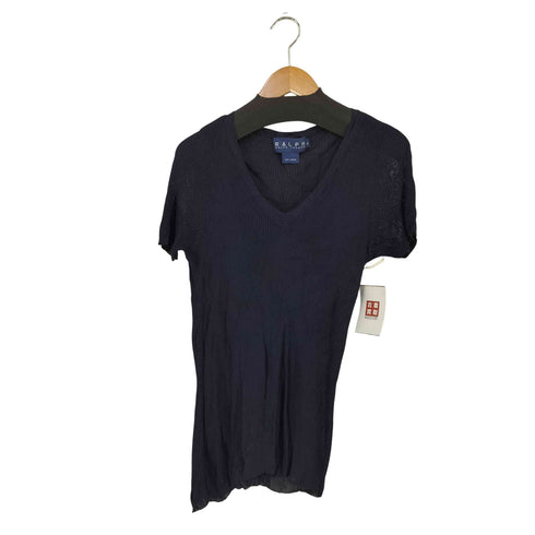 ラルフローレン RALPH LAUREN レーヨンVネックニット レディース import:L