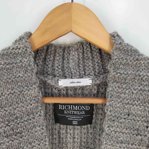 イエナ IENA RICHMOND KNITWEAR British wool カーディガン ニットガウン レディース