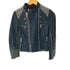 ザディグエヴォルテール ZADIG&VOLTAIRE スタッズデザインレザーライダースジャケット メンズ 68