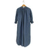 ハイク HYKE CHAMBRAY GATHERED DRESS シャンブレー ギャザー ワンピース レディース JPN:1