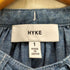 ハイク HYKE CHAMBRAY GATHERED DRESS シャンブレー ギャザー ワンピース レディース JPN:1