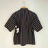 トーガプルラ TOGA PULLA bonding stripe s/s shirt ボンディング ストライプ ショートスリーブシャツ レディース JPN:36