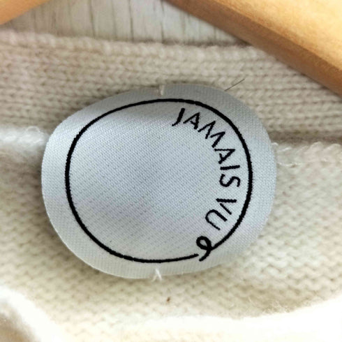 JAMAIS VU ハミルトンハンドウォーマーヘンリーネックニット レディース