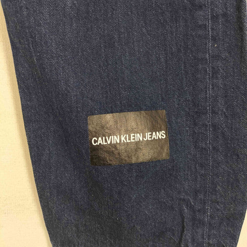 カルバンクラインジーンズ Calvin Klein Jeans logo print jeans ロゴ プリント ストレート ジーンズ メンズ 38×32