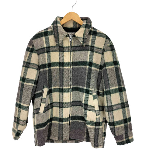 ウールリッチ WOOLRICH 70S 白タグ 裏起毛 デカtalon ウールシャツジャケット メンズ JPN:M