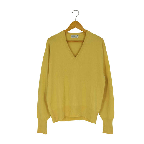 ザスコッチハウス The Scotch House カシミヤ Vネック ニット メンズ 42
