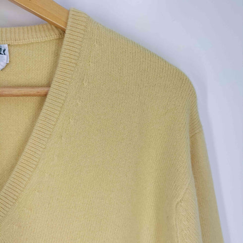 ザスコッチハウス The Scotch House カシミヤ Vネック ニット メンズ 42
