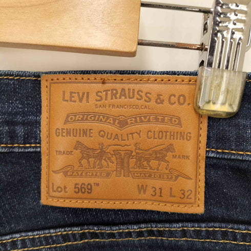 リーバイス Levis 569ルーズ ストレートデニムパンツ メンズ W31L32