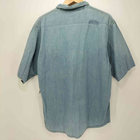 フォーティーファイブアールピーエム 45rpm ハーフジップ S/S デニムシャツ メンズ JPN:4