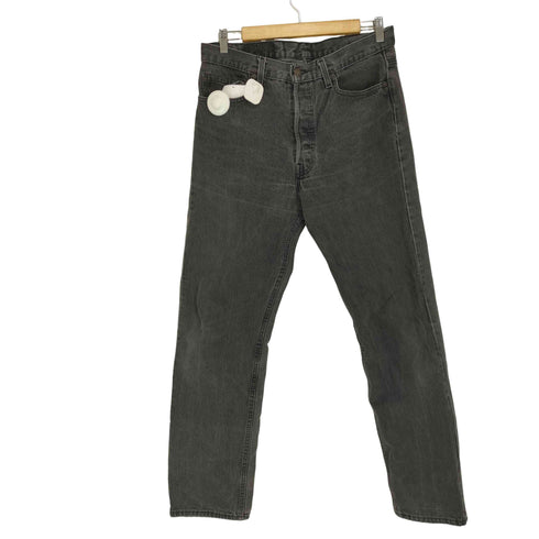 リーバイス Levis 92年製 90S 501 ブラック後染め ボタン裏522 メンズ W33L32