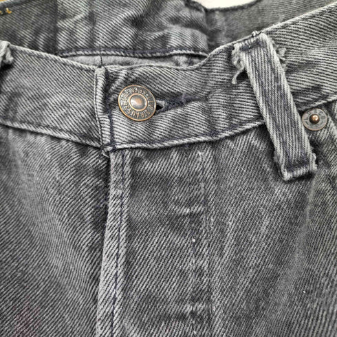 リーバイス Levis 92年製 90S 501 ブラック後染め ボタン裏522 メンズ W33L32