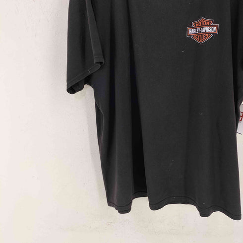 ハーレーダビッドソン HARLEY-DAVIDSON 両面プリント ロゴ TEE メンズ import:XL