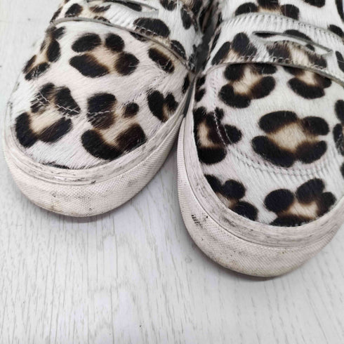 バンズ VANS STYLE36 レオパードハラコ ミュール メンズ JPN:27.5