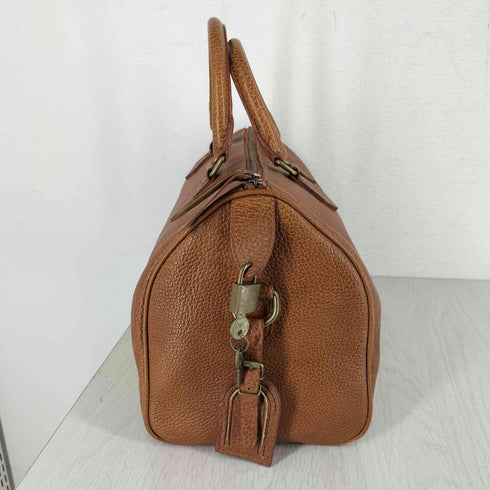 ラルフローレン RALPH LAUREN シボ革 ミニボストンバッグ メンズ