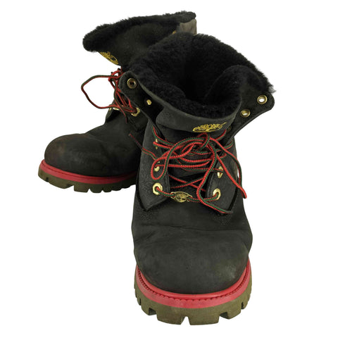 ティンバーランド Timberland ROLL TOP ヌバック6ホールブーツ メンズ 9 1/2 W