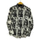 ポールスミス Paul Smith モノクローム プリントシャツ メンズ JPN:M
