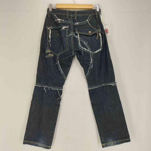 ディーゼル DIESEL 90~00S カットオフ加工デニムパンツ レディース 12