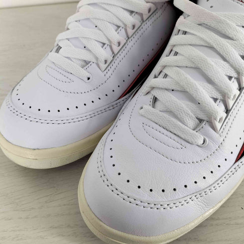 ジョーダンブランド JORDAN BRAND Women's Air Jordan 2 Retro Low Black Satin メンズ JPN:27.5