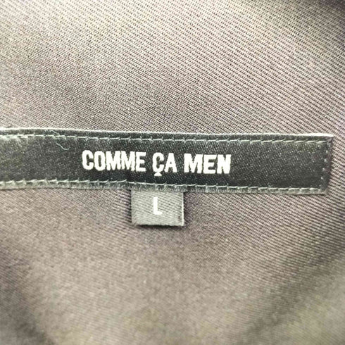 コムサメン COMME CA MEN ストレッチツイル オープンカラーシャツ メンズ JPN:L