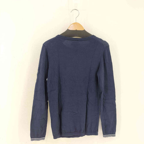 トミーヒルフィガー TOMMY HILFIGER PIMA COTTON 鍵柄 クルーネックニット レディース import:M