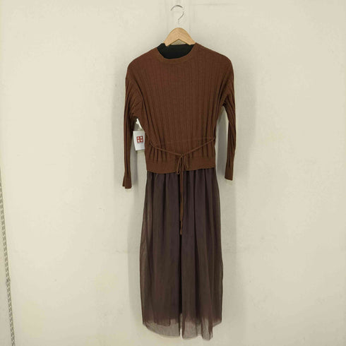 レイビームス Ray BEAMS チュールキリカエロングVネックカーディガン レディース