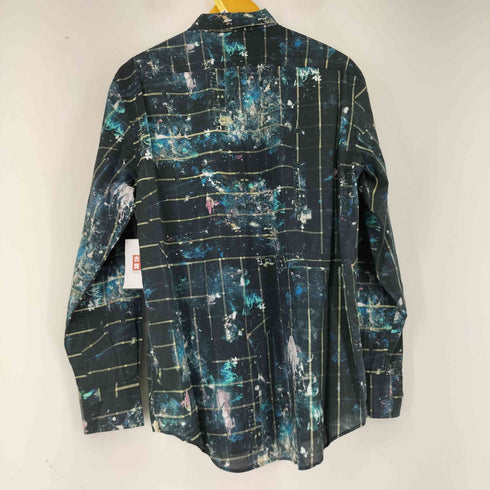 ポールスミス Paul Smith アブストラクトペインティングシャツ メンズ JPN:L