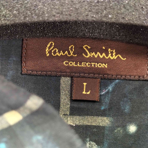ポールスミス Paul Smith アブストラクトペインティングシャツ メンズ JPN:L