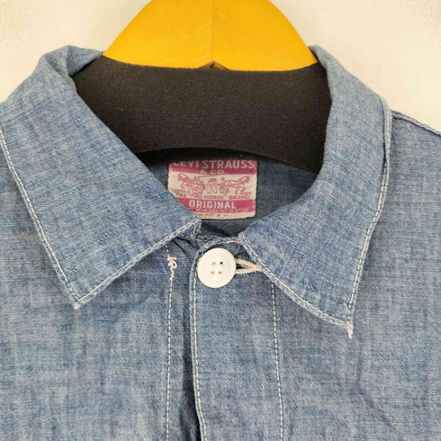 リーバイス Levis 2nd シャンブレー トラッカーシャツジャケット メンズ JPN:M