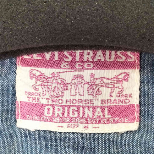 リーバイス Levis 2nd シャンブレー トラッカーシャツジャケット メンズ JPN:M