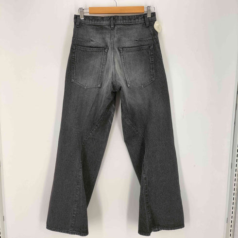 ネヴァーフォーゲット NVRFRGT 3D Twisted Wide Leg Jeans メンズ 1