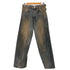 ネヴァーフォーゲット NVRFRGT 3D TWISTED WIDE LEG JEANS メンズ 2