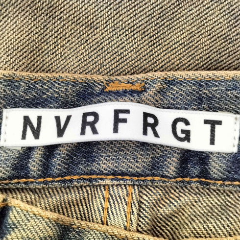 ネヴァーフォーゲット NVRFRGT 3D TWISTED WIDE LEG JEANS メンズ 2