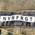 ネヴァーフォーゲット NVRFRGT 3D TWISTED WIDE LEG JEANS メンズ 2