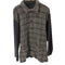 FRANCIS RAI ニット切替チェックジャケット メンズ import:L