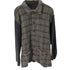 FRANCIS RAI ニット切替チェックジャケット メンズ import:L