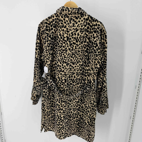 エーアイイー AiE animal pattern velvet コート レオパード メンズ JPN:S
