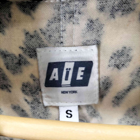エーアイイー AiE animal pattern velvet コート レオパード メンズ JPN:S