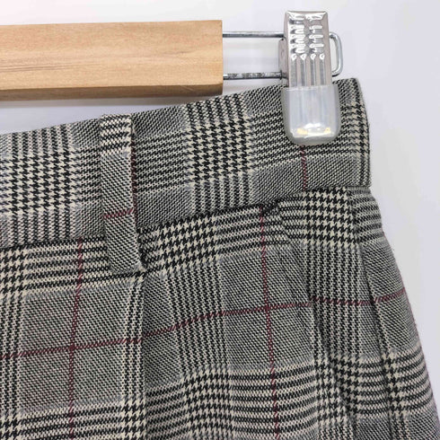 ドレステリア DRESSTERIOR タックワイドグレンチェックパンツ レディース JPN:38