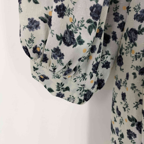 マウジー moussy FOIL PRINT SHIRRING ドレス レディース 2