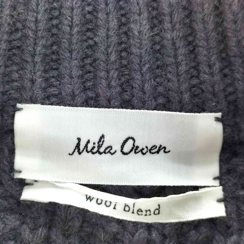ミラオーウェン Mila Owen ビックシルエットケーブルニット レディース FREE