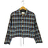 クレオルム CREOLME チェッククロップドコーチジャケット レディース FREE