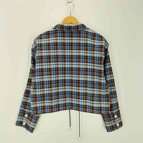 クレオルム CREOLME チェッククロップドコーチジャケット レディース FREE