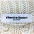 シャルルシャトン charles chaton モックネックケーブルニット レディース