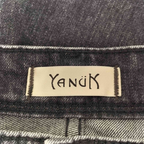 ヤヌーク YANUK ワイドストレート デニムパンツ LILITH レディース 22